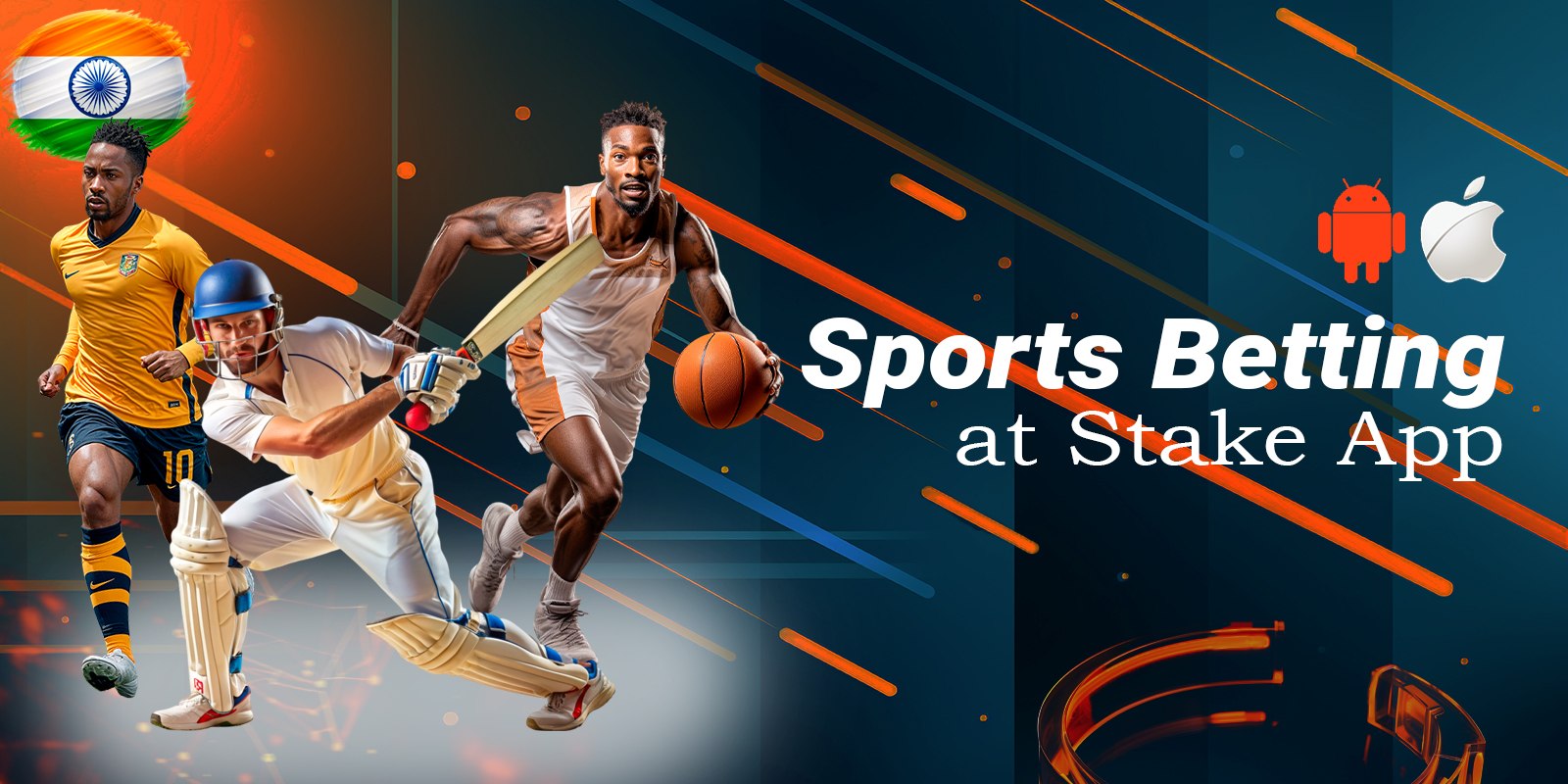 Bet on sports with the Stake app